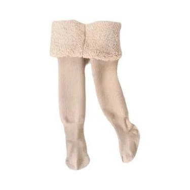 Imagem de Leggings Grossas E Macias Para Meninas, Meias-calças Quentes Para Bebê