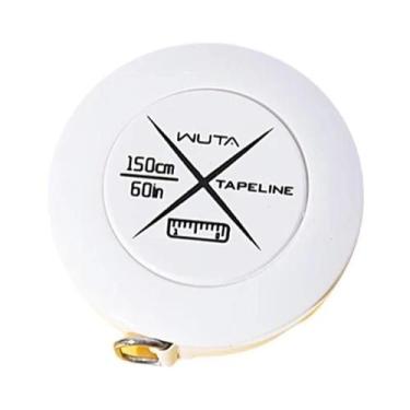 Imagem de Fita Métrica Retrátil Portátil Mini Para Medição Corporal E Costura Em