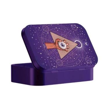 Imagem de Estojo Masculino Para Cigarros, Papel De Enrolar, Ervas E Tabaco, Caix