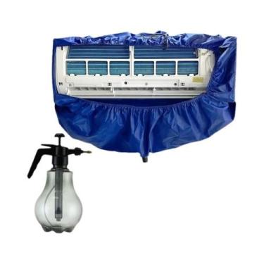 Imagem de Kit De Capa Grande Para Limpeza De Ar Condicionado 36000BTU, Saco De P