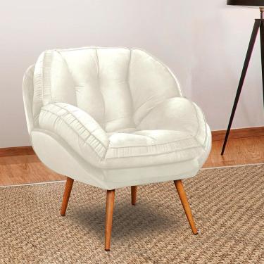 Imagem de Poltrona Evora em Madeira Eucalipto Movellu Home