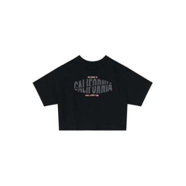 Imagem de Blusa cropped em malha infantil menina Young Class-Feminino