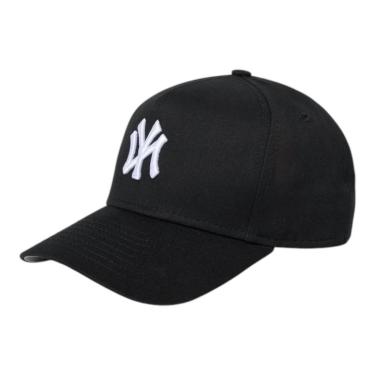 Imagem de Boné New Era Kid 940 A-Frame New York Yankees Preto-Masculino