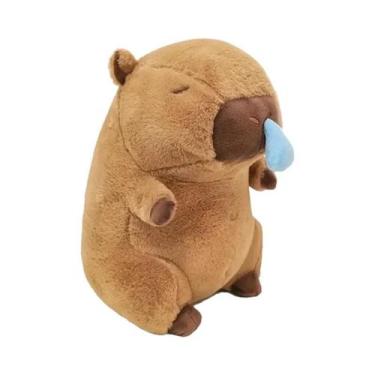 Imagem de Brinquedo De Pelúcia Capivara De 23cm, Boneco De Animal De Estimação M