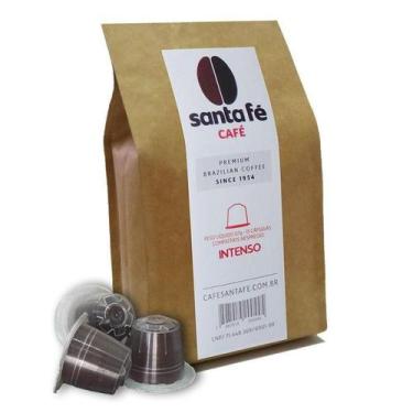 Imagem de Café Em Cápsulas Santa Fé Intenso Compatível Nespresso com 15 unidades