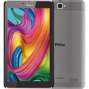 Imagem de Tablet Philco PTB7SSG 1GB Wi-Fi Tela 7" 3G Android Pie 9.0 Processador Quadcore 1.3Ghz - Preto/Cinza