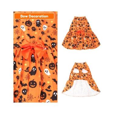 Imagem de Fantasia De Halloween Para Cães E Gatos Grandes, Roupa Festiva E Fofa 