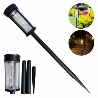 Imagem de Luz Solar Externa para Jardim Caminho e Quintal IP65 Autônoma 8 a 12h 