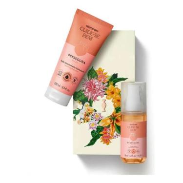 Imagem de Kit Presente Cuide-se Bem Pessegura (2 Itens) Oboticario - O Boticário