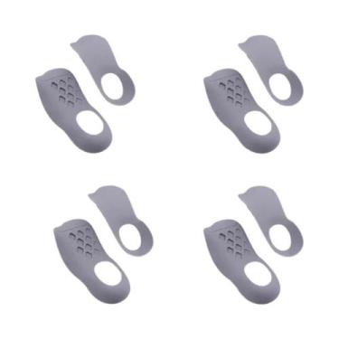 Imagem de Palmilhas Ortopédicas Unissex Com Suporte Para Arco Para Pés Planos E 