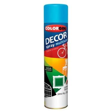 Imagem de Spray Decor Multiuso Azul Médio (862) - Colorgin