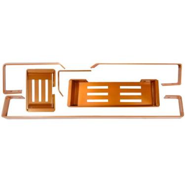 Imagem de Kit Acessórios para Banheiro Conjunto de 6 Peça de Metal Saboneteira P