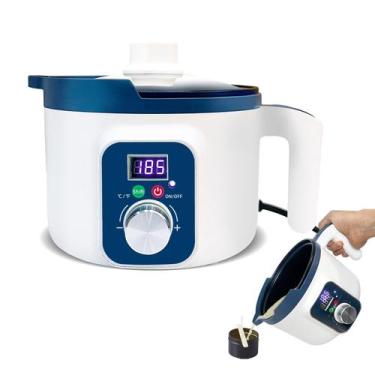 Imagem de Panela Elétrica para Derreter Cera KQU com Controle Digital de Tempera