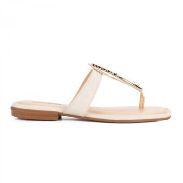 Imagem de Chinelo Confortável Casual Feminino Mississipi MF312, Gelo, 36