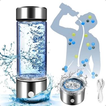 Imagem de Garrafa De Água Geradora De Hidrogênio Molecular 420Ml Bivolt