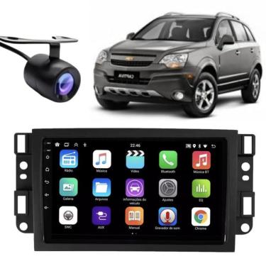 Imagem de Central Multimídia E-tech Premium 9 Polegadas com Wi-Fi Bluetooth USB GPS Android Auto...