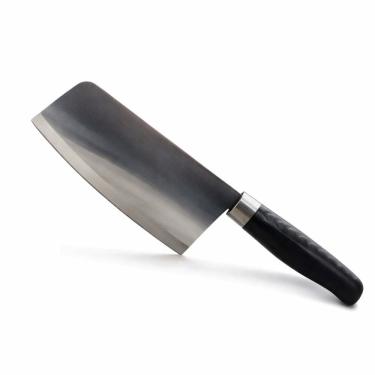 Imagem de Cutelo Profissional Cozinha Inox 30cm Carne Açougueiro Preto