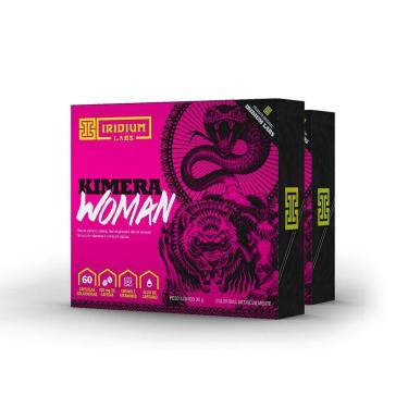 Imagem de Kimera Woman - 60 Comps - Kit 2 caixas - Termogênico Feminino  Iridium Labs-Unissex