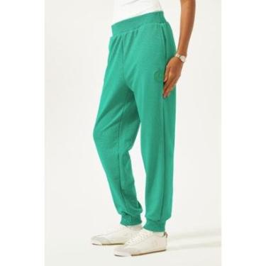 Imagem de CALCA COLCCI MOLETOM SPORT FEMININO VERDE PP-Feminino