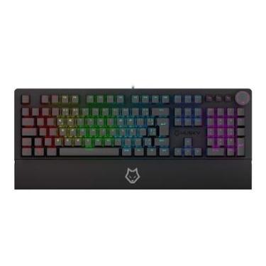 Imagem de Teclado Mecânico Gamer Husky Anchorage Full Size, RGB, Switch Gateron EF Red, ABNT2- HTG200PTVR-Unissex