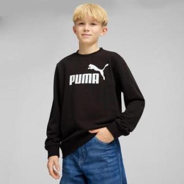 Imagem de Moletom Juvenil Puma ESS NO. 1 Logo Crew Masculino-Masculino