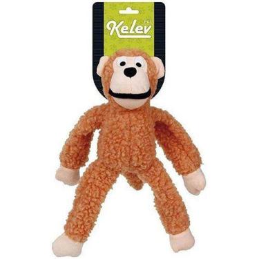 Imagem de Jambo mordedor pelucia macaco laranja kelev md - JAMBO PET