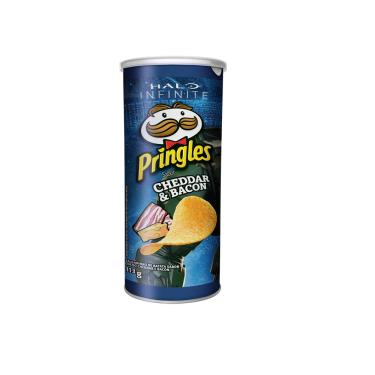Imagem de Batata Snack Cheddar e Bacon Pringles 113g Tubo Crocante