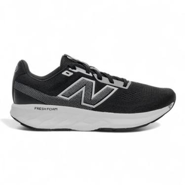 Imagem de Tênis New Balance Fresh Foam 520 V9 Masculino, 39, Preto, Cinza