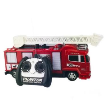 Imagem de Caminhão Super Truck Bombeiro Com Controle Remoto luzes - CkS Toys 789