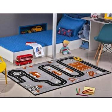 Imagem de Tapete infantil andino Lancer 1,00 m x 1,50 m pelos baixo e macio ., i