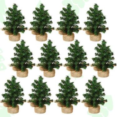 Imagem de Mini árvore de Natal de mesa Yinder Artificial Xmas Pine 20cm