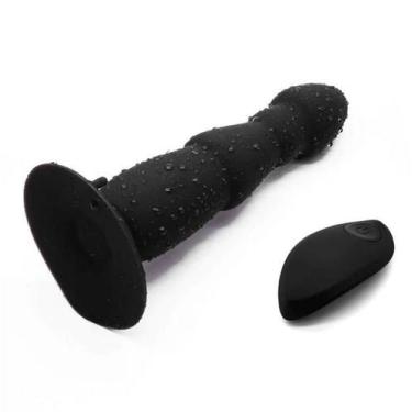 Imagem de Plug anal com vibro, controle sem fio, ventosa, recarregável - Tarzan