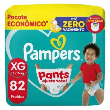 Imagem de Fralda Descartável Pampers Pants Ajuste Total XG 82 Unidades