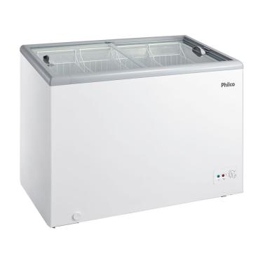Imagem de Freezer Horizontal Dupla Função Philco PFH310EB 295L com Ajuste de Temperatura e Turbo 220V