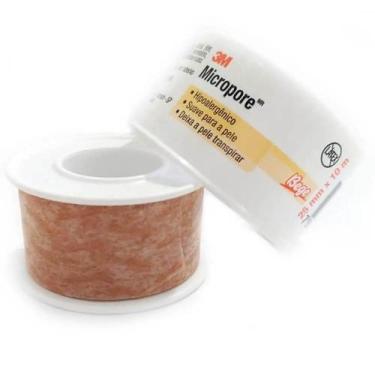 Imagem de Fita Micropore 5cm x 10m Cor de Pele 3M