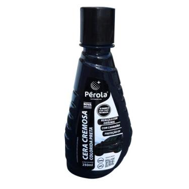 Imagem de Cera Automotiva Tira Riscado Colorida - 250ml - PEROLA, PRETO