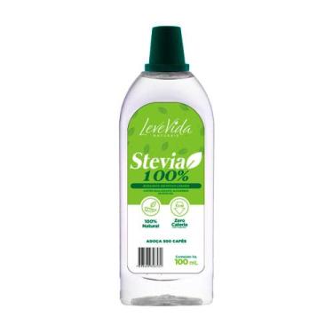 Imagem de Adoçante Líquido LeveVida Naturais Stevia 100% 100ml