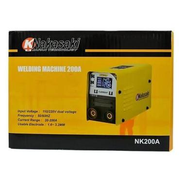 Imagem de MAQUINA DE SOLDA 200A 220v - Nakasaki Ou Bomvink, 220V