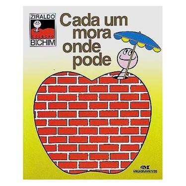 Imagem de Livro - Bichim - Cada um Mora Onde Pode - Ziraldo