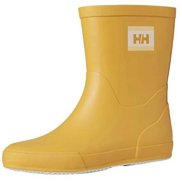 Imagem de Helly-Hansen Nordvik 2 Bota de chuva feminina leve à prova d'água de borracha, Amarelo essencial 344, 8