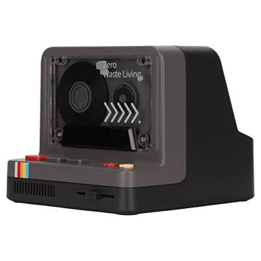 Imagem de Leitor de cassetes bluetooth, fita estéreo portátil retro alto-falante bluetooth leitor de cassetes pessoal, suporta bluetooth aux e cartão de memória(Preto)