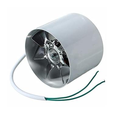 Imagem de Fã exausto 1 pçs / 2 pcs 4 polegadas tubo de aço inboa exaustor de exaustão de exaustão WC wc wirelet de parede pendurada janela de parede ventilador de ar ventilador de ar mini extrator Ventiladores