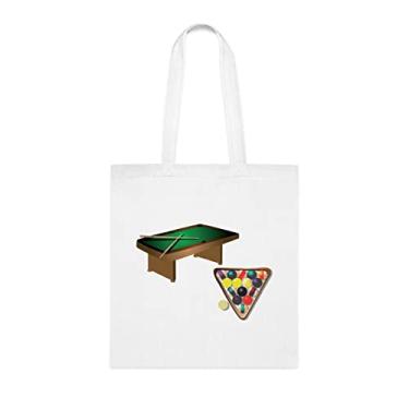 Imagem de Sacola de mesa de bilhar, presente de mesa de bilhar, bolsa de ombro de mesa de bilhar, sacos reutilizáveis de mesa de bilhar, ideia de presente de cesta de Natal de aniversário, presente