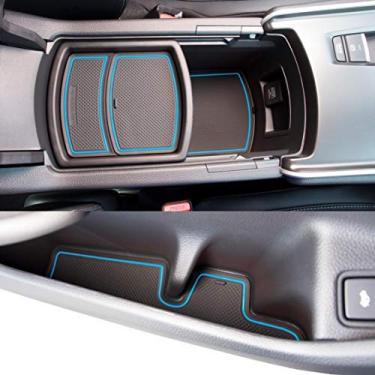 Imagem de Honda Accord – Kit de revestimentos de taça premiumCupHolderHero azul 10thGenHondaAccordCupLiner17Blue