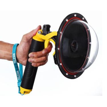 Imagem de Dome 6` com estanque, bastão e  gatilho Hero 5/6/7 Black/White/Silver