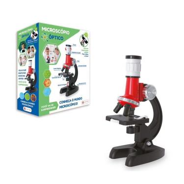 Imagem de Microscópio Óptico Infantil - Vermelho - Shiny Toys