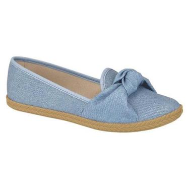 Imagem de Sapatilha Moleca Feminina Alpargata Slip On