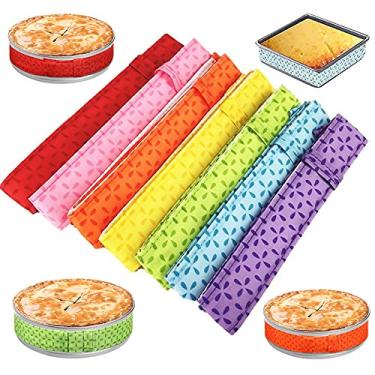 Imagem de UpTuoLi - Tiras de Bolo, 2 Peças, Assar Bolos Uniformemente, Roxo