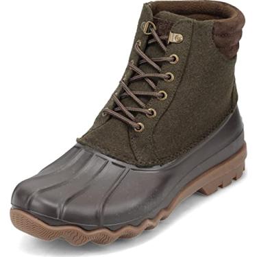Imagem de Sperry Botas masculinas de lã Avenue Duck Olive / 37, Oliva