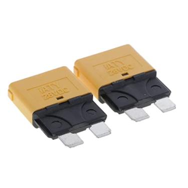 Imagem de Conjunto de fusíveis Homyl 2 peças para caminhões automotivos sortidos com mini lâmina, kit de disjuntor de circuito 5A-30A